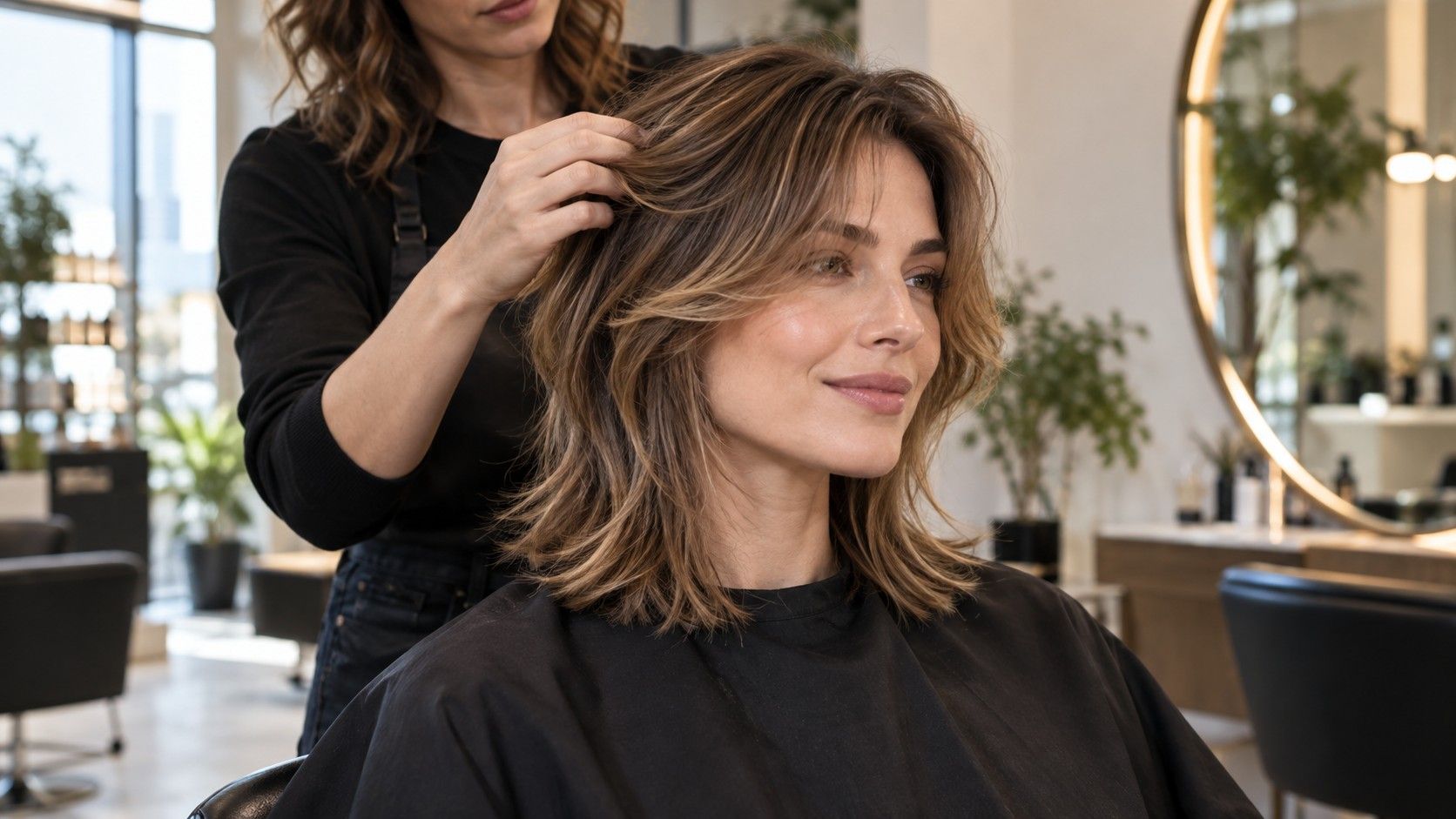 Modern haircut ideas with bobs, bangs and layers